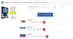 Desktop Screenshot of lottopicker.net